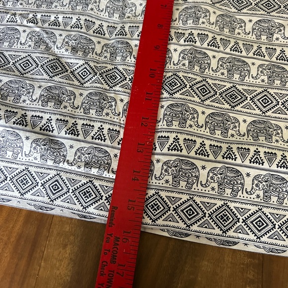 Golftini Women's 6 GOLF  skort navy & white elephants cotton blend BX21 - Picture 10 of 10